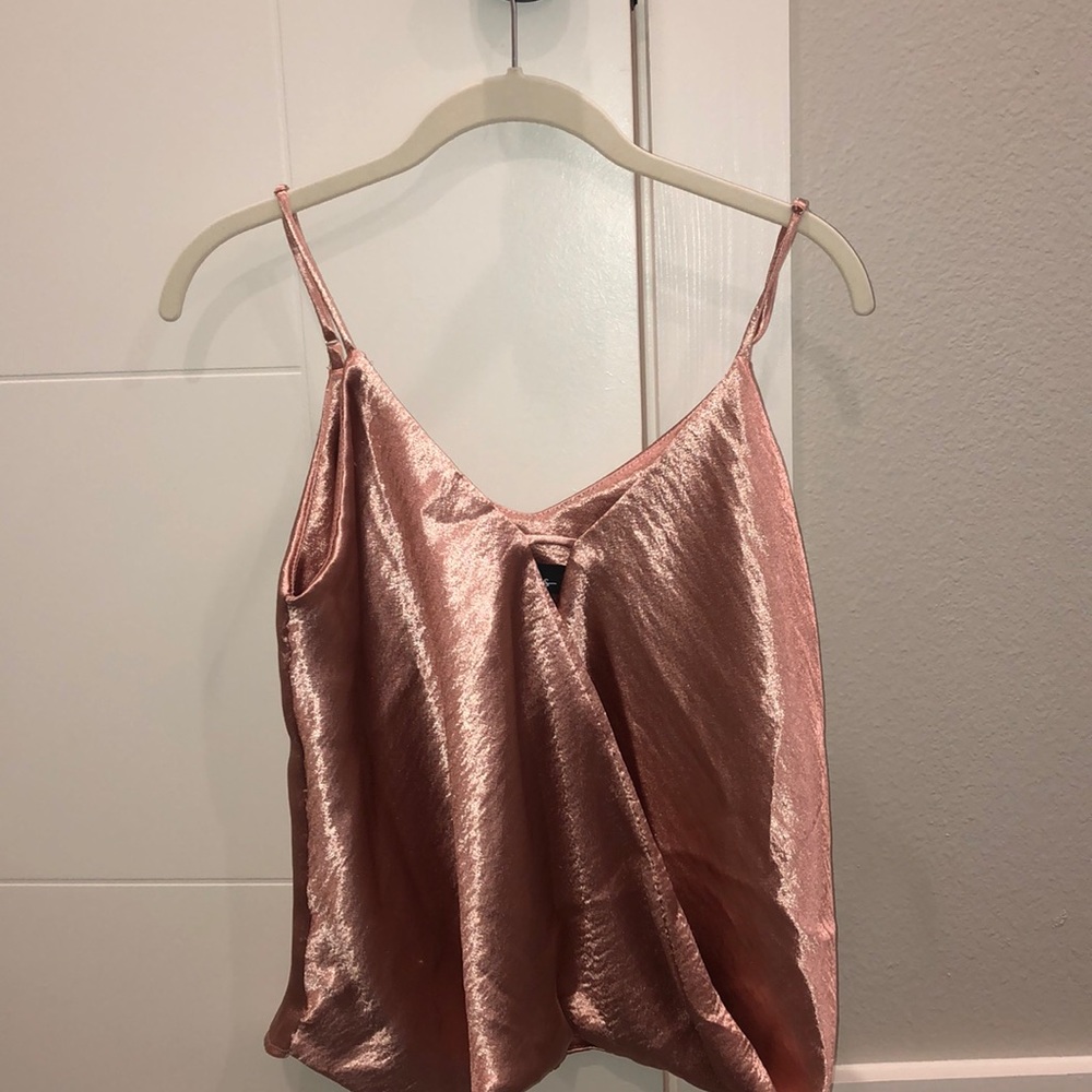 Rose gold tank